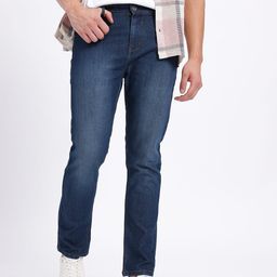 glitchez Men Street Style Stitches Slim Fit Jeans-image-49