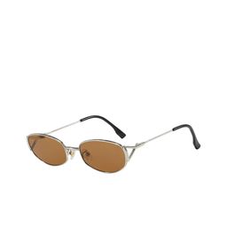 LULU & SKY Women Oval Sunglasses STY-791-SILVER TEA-image-9