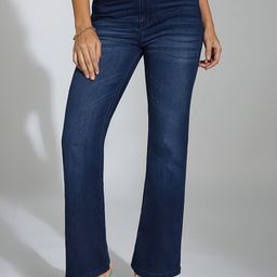 Miss Chase Women Wide Leg Mid-Rise Stretchable Jeans-picture-36