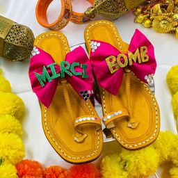 PehnawaCraft Women Ethnic One Toe Flats-image-101