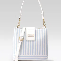 Van Heusen Striped Structured Shoulder Bag-image-20