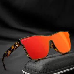 Eyewearlabs Unisex Shield Sunglasses with Polarised and UV Protected Lens-19