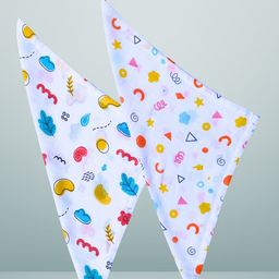 BAESD Infants Set Of 2 Printed Organic Muslin Cotton Wash Cloth-image-69