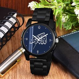 Gopal Shopcart Unisex Printed Dial Analogue Watch J16BLK Islamic NUM06 CD-image-25