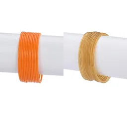 1ST TIME Women Orange Bangle-image-80