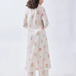 KALINI Women Floral Printed Regular Kurta with Palazzos-picture-38