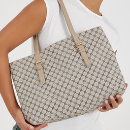 Styli Women Abstract Printed Structured Shoulder Bag-picture-10