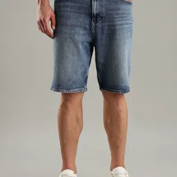 Tommy Hilfiger Men Relaxed Fit Mid-Rise Denim Shorts-19