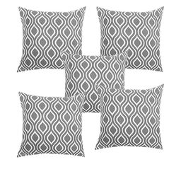 Pinkparot cotton12x12 inch cushion cover set of 5 pcs-image-77