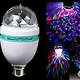 SPARK WORLD White & Blue Disco Ball String Light-31