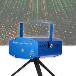 SPARK WORLD Blue & Black Textured Contemporary Rectangle Shaped Disco Floor Lamp-20