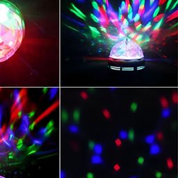 SPARK WORLD White & Blue Disco Ball String Light image 4