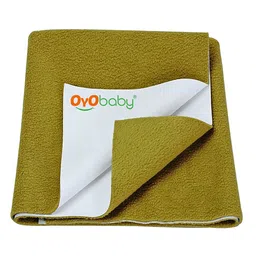OyO Baby Olive Green Instadry Large Dry Sheet Bed Protector-image-32