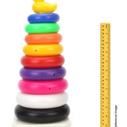 Ratnas Duck Ring Jumbo Stackers 9 Rings (Color & designed  May Vary) image 3