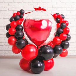 Enchanted Heart Balloon Decor-0