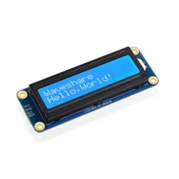 Waveshare LCD1602 I2C Display Module White color with blue background LCD image 1