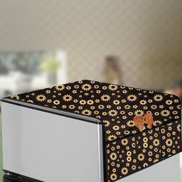The Furnishing Tree Yellow Plastic Refrigerator Cover-image-88