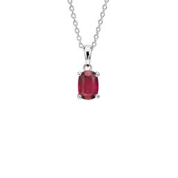 GenZcomplex Silver-Plated Oval Pendants with Chains-29