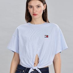 Tommy Hilfiger Women Drop-Shoulder Sleeves T-shirt-image-94