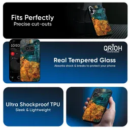 QRIOH Architecture Map Print Nothing Phone 3a Pro Back Case Mobile Accessories image 3