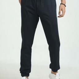 THE BEETEL HOUSE Men Relaxed Air Joggers Trousers-image-40