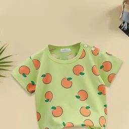 FOREVER FRIDAY Girls Printed Applique T-shirt-picture-44