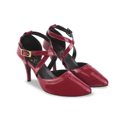 Stylestry Colourblocked Stiletto Pumps-58