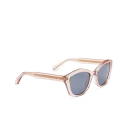 Specsmakers Women Grey Lens & Brown Cateye Sunglasses with Polarised Lens SM WX7125-image-4