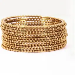 SGN fashion Gold Brass Bangles-picture-3