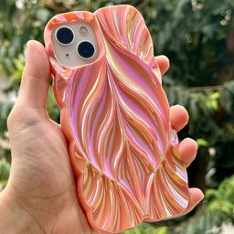 CASE CREATION Abstract Printed iPhone 15 Pro Max Bumper Case Mobile Accessories image 2