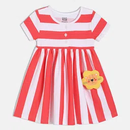 MINI KLUB Striped Fit & Flare Dress-picture-41