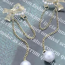 SEAA ENTERPRISES Women Bow Long Tassel Drop Earrings-picture-46