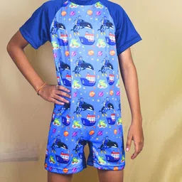 Aqua Holic Printed Round Neck Legsuit-image-66