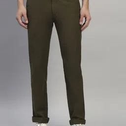 Cantabil Men Original Regular Fit Mid-Rise Trousers-image-81