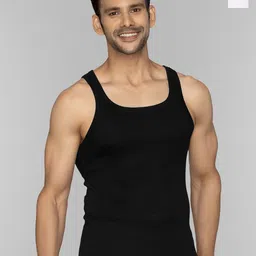 XYXX Men Pack Of 2 Cotton Square Neck Gym Vests-picture-49