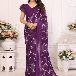 LeeliPeeri Designer Poly Georgette Saree-image-60