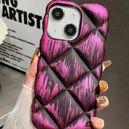 Luxury Kase Geometric Printed iPhone 14 Back Case Mobile Accessories-24