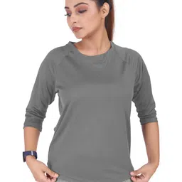 MYO2 Women Raw Edge Slim Fit T-shirt-picture-35