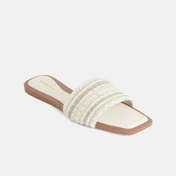 DROP BOLD Women Embellished One Toe Flats-image-85