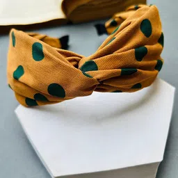 Radhya Accessories Women Cheerful Dots Twist Hairband-image-40