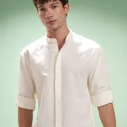 HIGHLANDER Men Comfort Opaque Casual Shirt-picture-41