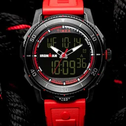 Timex Men Printed Dial & Leather Straps Digital Solar Powered Watch TW2W53700UJ-image-14