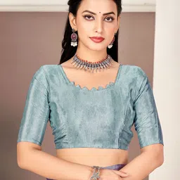 KALINI Poly Crepe Saree image 2