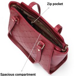 Metro Structured Handheld Bag image 4