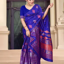 KAMDAR Woven Design Assamese Mekhela Chador-picture-54