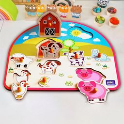 Mini Leaves BPA Free Puzzles Toy Learning and Development Toys-43