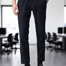 Kryptic Men Comfort Slim Fit Trousers-picture-10