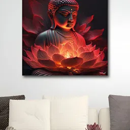 RANDOM Black & Pink Religious Canvas Wall Art-image-99