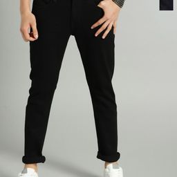 ComfyStyle Men Jean Slash Knee Stretchable Jeans-image-127