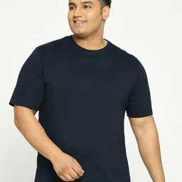 Vaishvik Round Neck Pure Cotton T-shirt-image-54